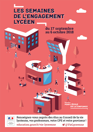 Affiche - Semaines de l'engagement lycéen