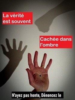 Affiche stop violence femmes 2