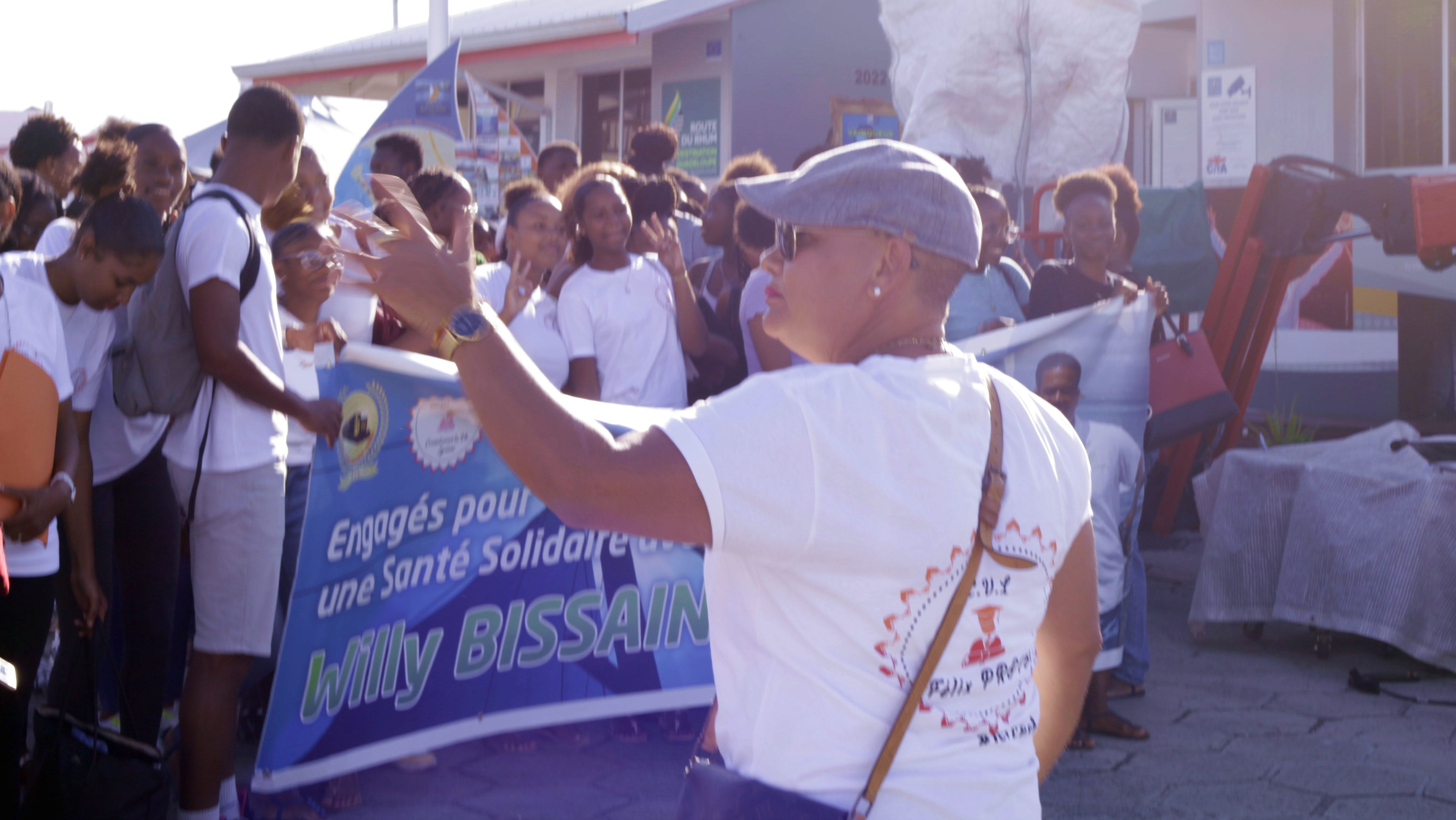 les communautés scolaires du LPO NGT de Port-Louis et du Lycée Félix PROTO