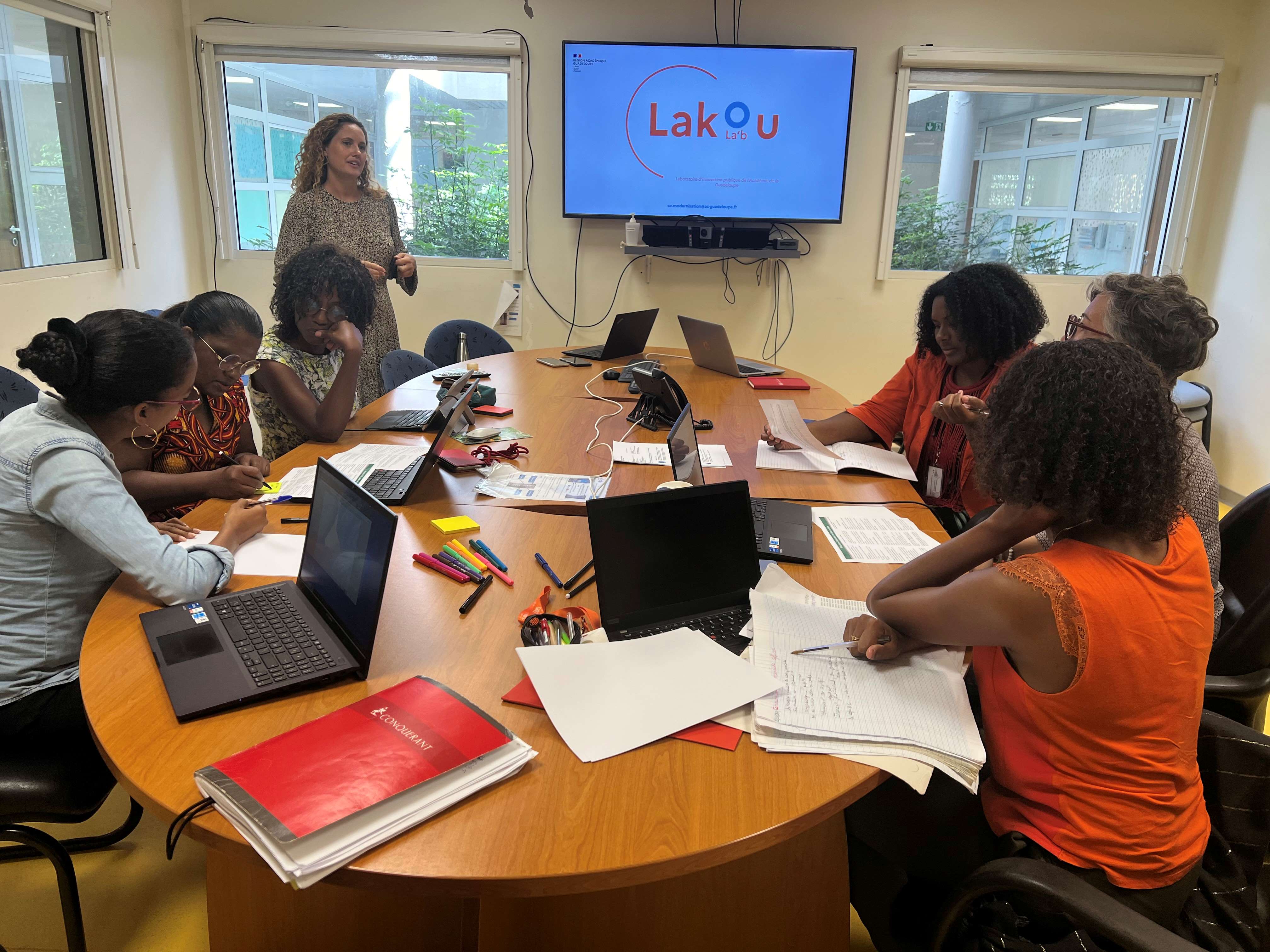 photo formation Lakou Lab