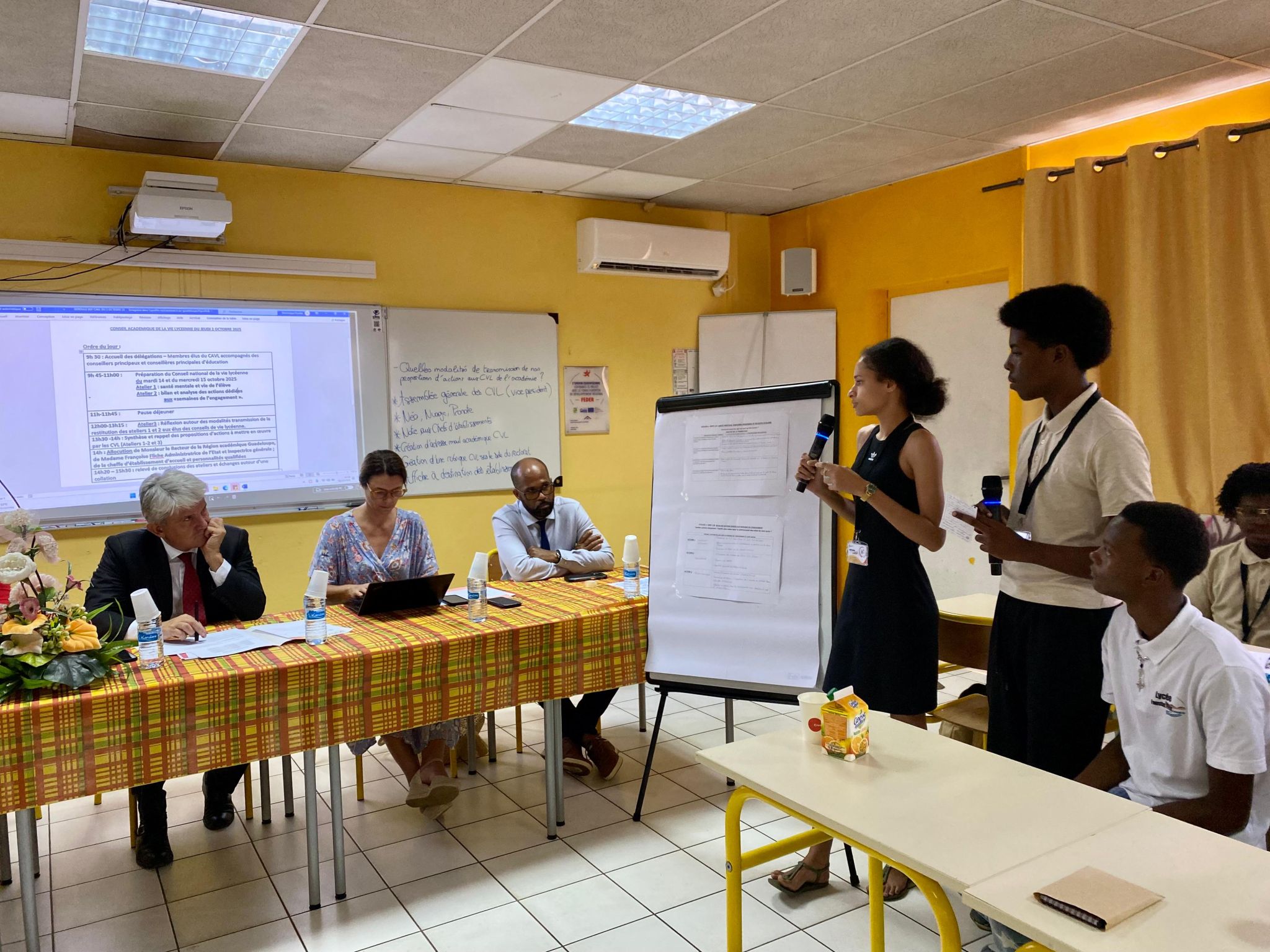 Installation du CAVL du lycée Proto pour 2025-2026