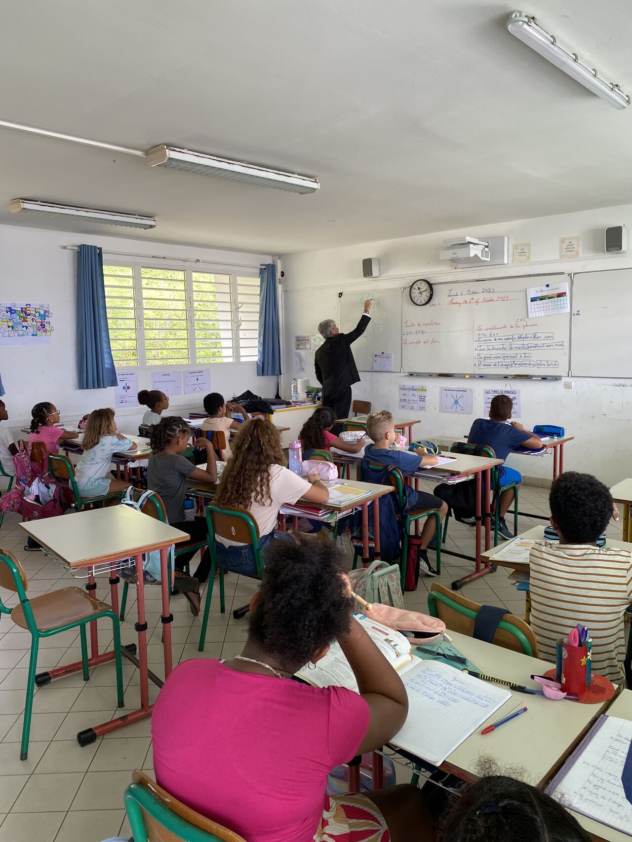 Visite du recteur à la Désirade octobre 2025