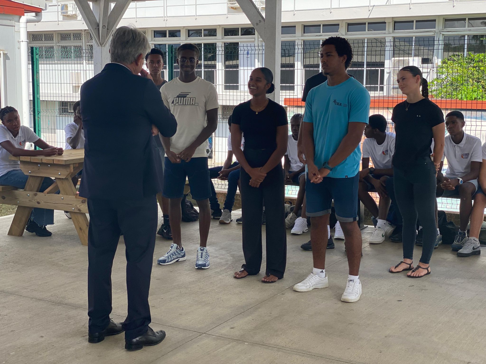 Visite à la Cité Scolaire d'Excellence Sportive