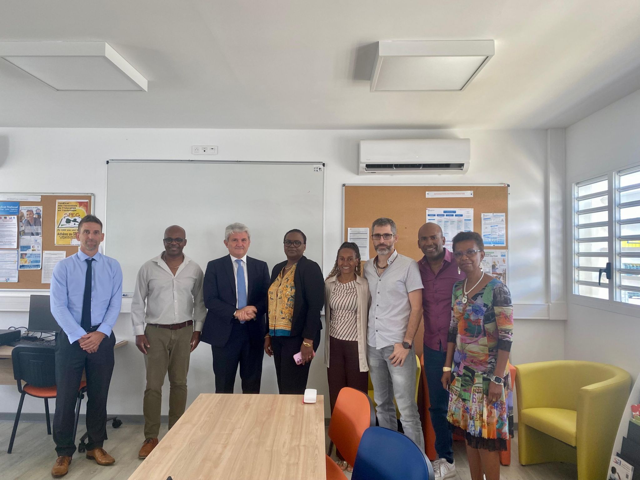 Visite à la Cité Scolaire d'Excellence Sportive