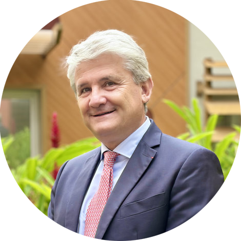 Gabriele Fioni Recteur de la région académique de Guadeloupe, recteur de l'académie de la Guadeloupe, chancelier des universités