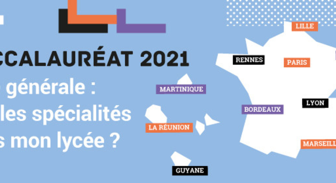 Les enseignements de spécialités proposés dans les lycées de l'académie de la Guadeloupe