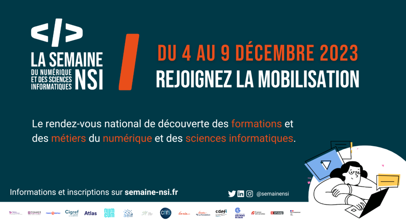 Bannière Semaine NSI 23