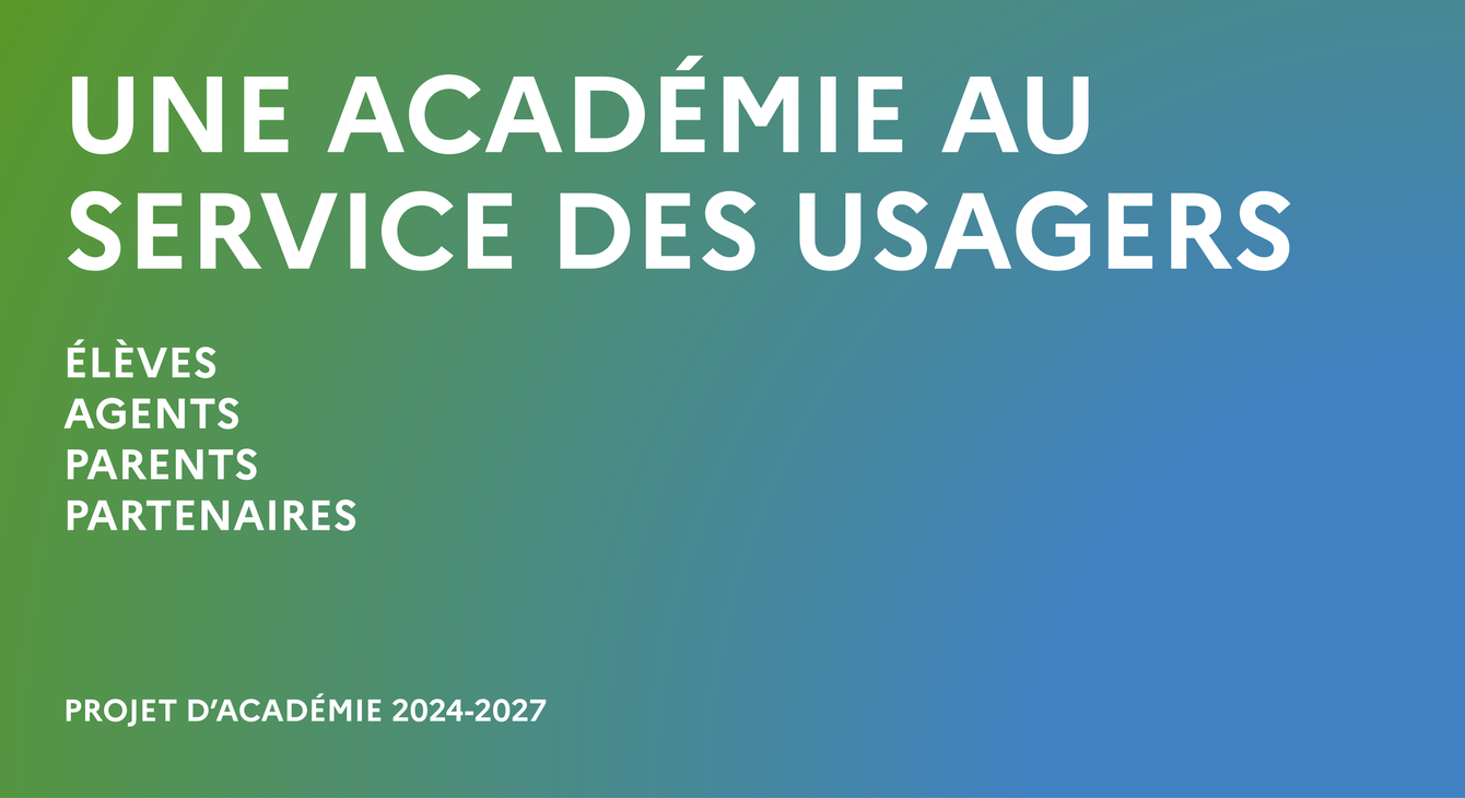 Projet d'académie 2024-2027