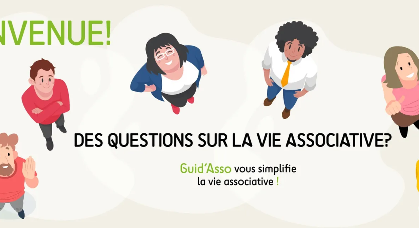 Des questions sur la vie associative ? Guid'Asso vous simplifie la vie associative !