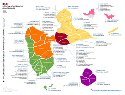 Carte des clg et lyc publics et privés 23-24