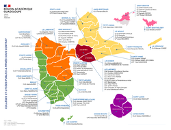 carte des collèges et lycées publics et privés (MAJ 15102026)