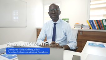 Harry ARAMINTHE (Directeur de l’EAFC Guadeloupe)