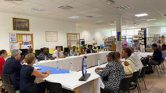 Visite au lycée hôtelier du Gosier octobre 2025