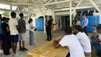 Visite à la Cité Scolaire d'Excellence Sportive